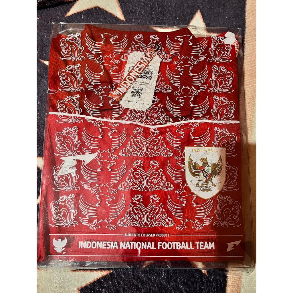 jersey timnas home original player issue long sleeve