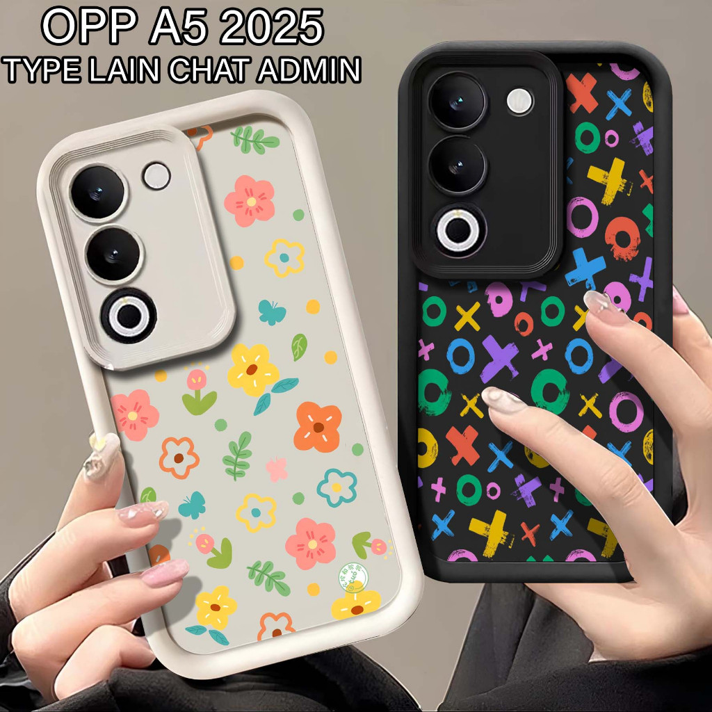 Softcase Rubber Timbul Oppo A5 2025 - Casing Oppo A5 2025 - Case Hp Oppo A5 2025 - Softcase Pro Came