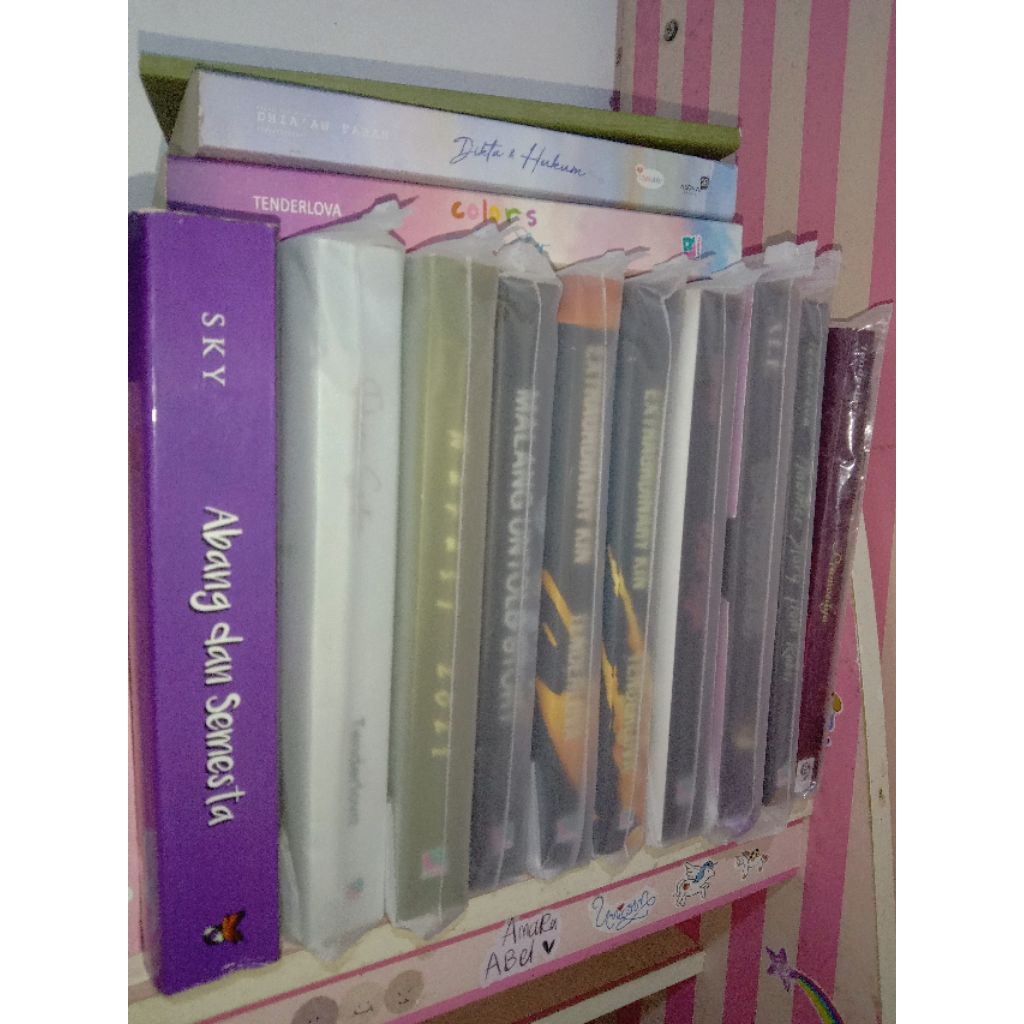 [PRELOVED NOVEL ORI] tenderlova pramoedya dikta&hukum abang dan semesta
