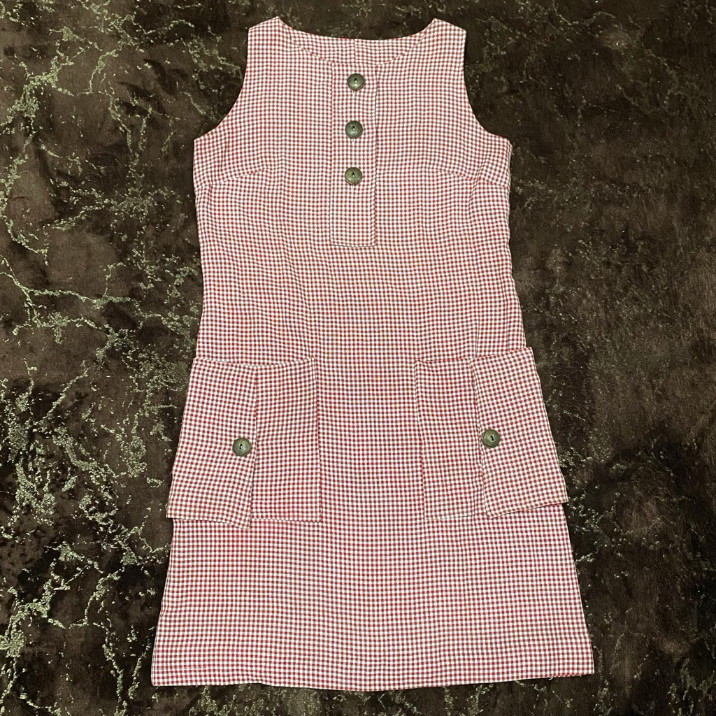 80s Gingham dress PL