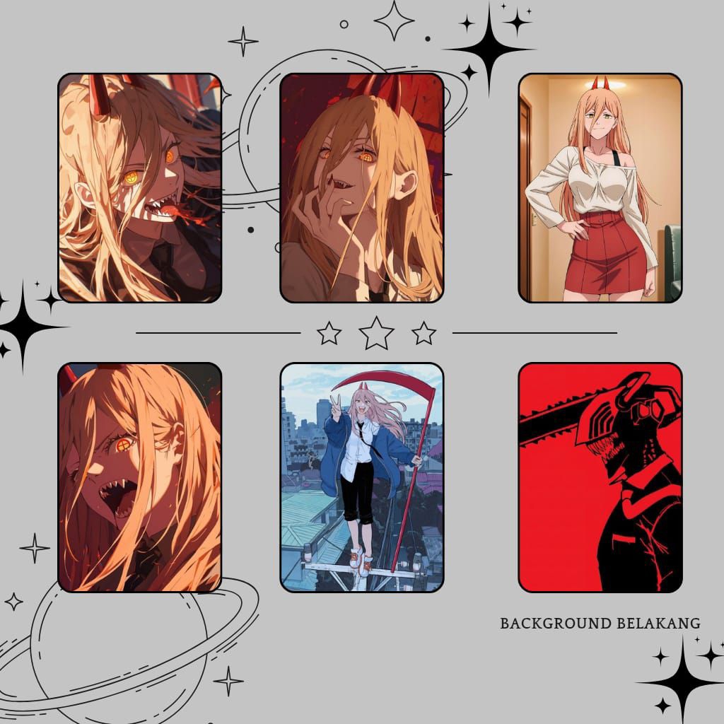 Photocard Unofficial Premium Chainsaw Man