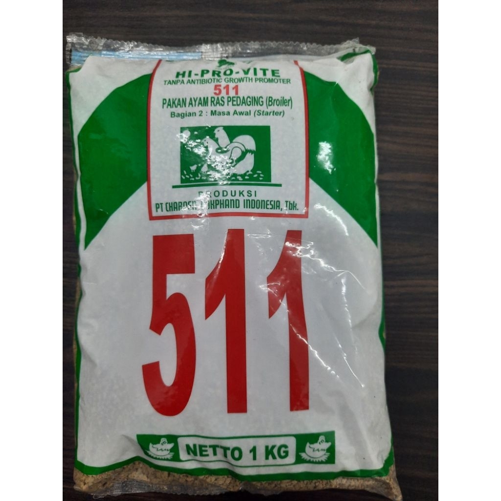 Pakan ayam pedaging 511 Fase awal/Starter