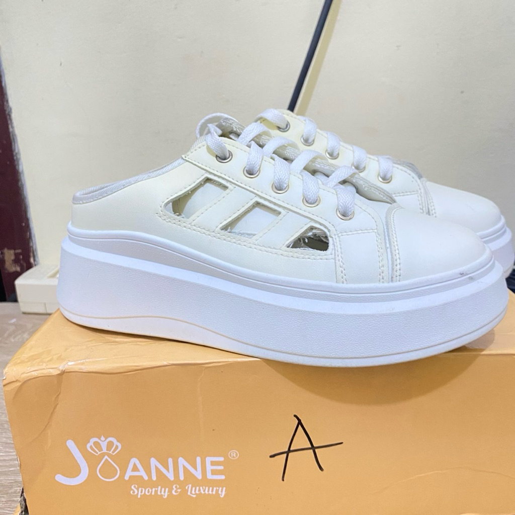 Sepatu Wedges Wanita | Sepatu Wanita | Sepatu Kuliah Kerja | Sepatu Slip Ona