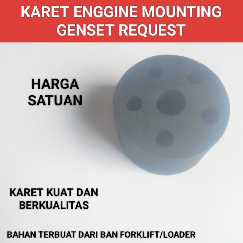 karet ENGGINE mounting genset request