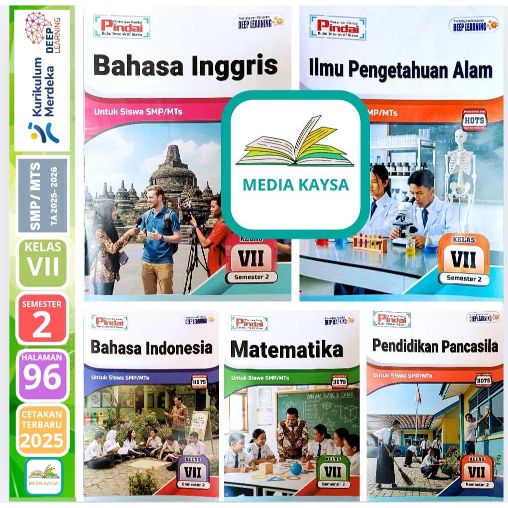 LKS Pindai SMP Kelas 7 Semester 1 & 2 Kurikulum Merdeka CV. Arya Duta