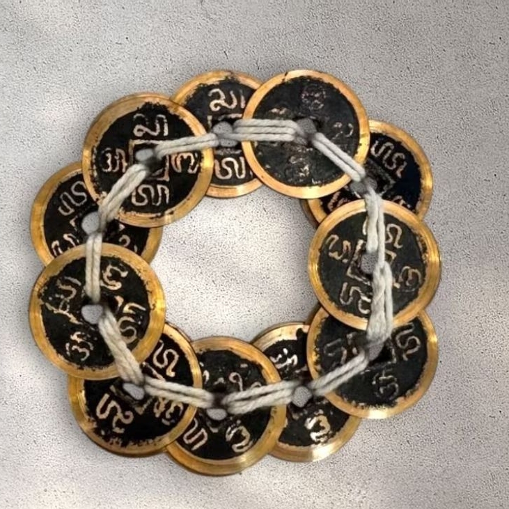 Pis Bolong Jinah Bolong Lekeh Andel-Andel Pancadatu 33 Keping Pis Bolong Daksina