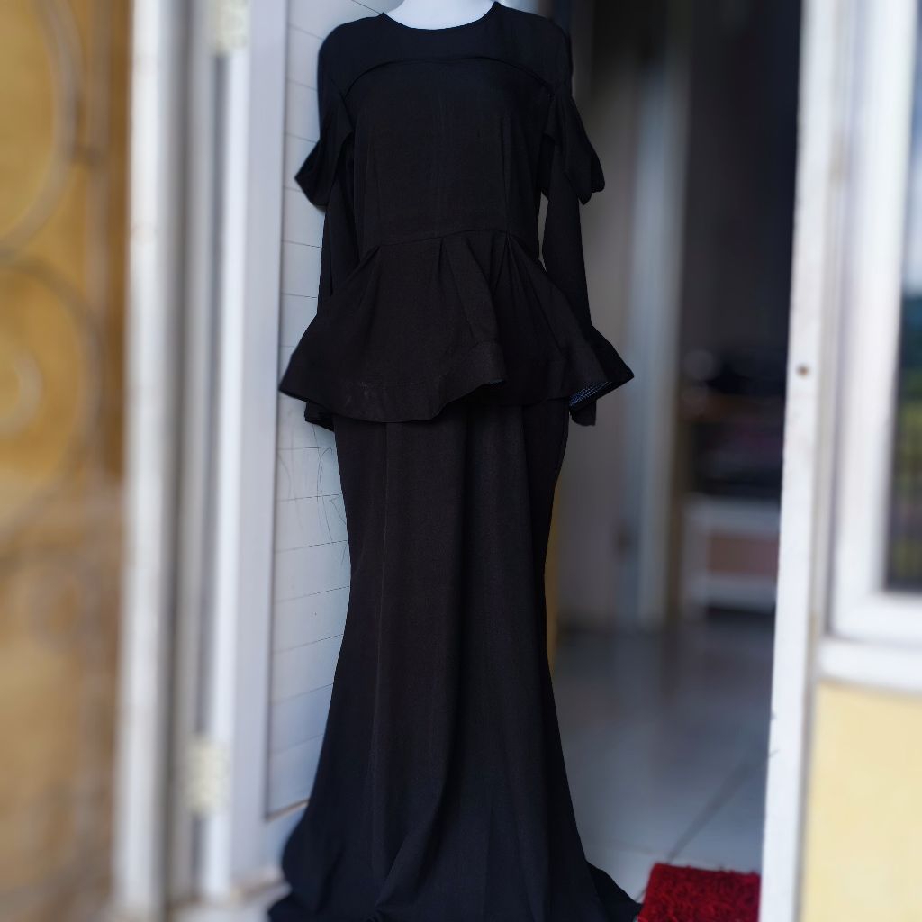 Pekgo Dress Peplum Busui