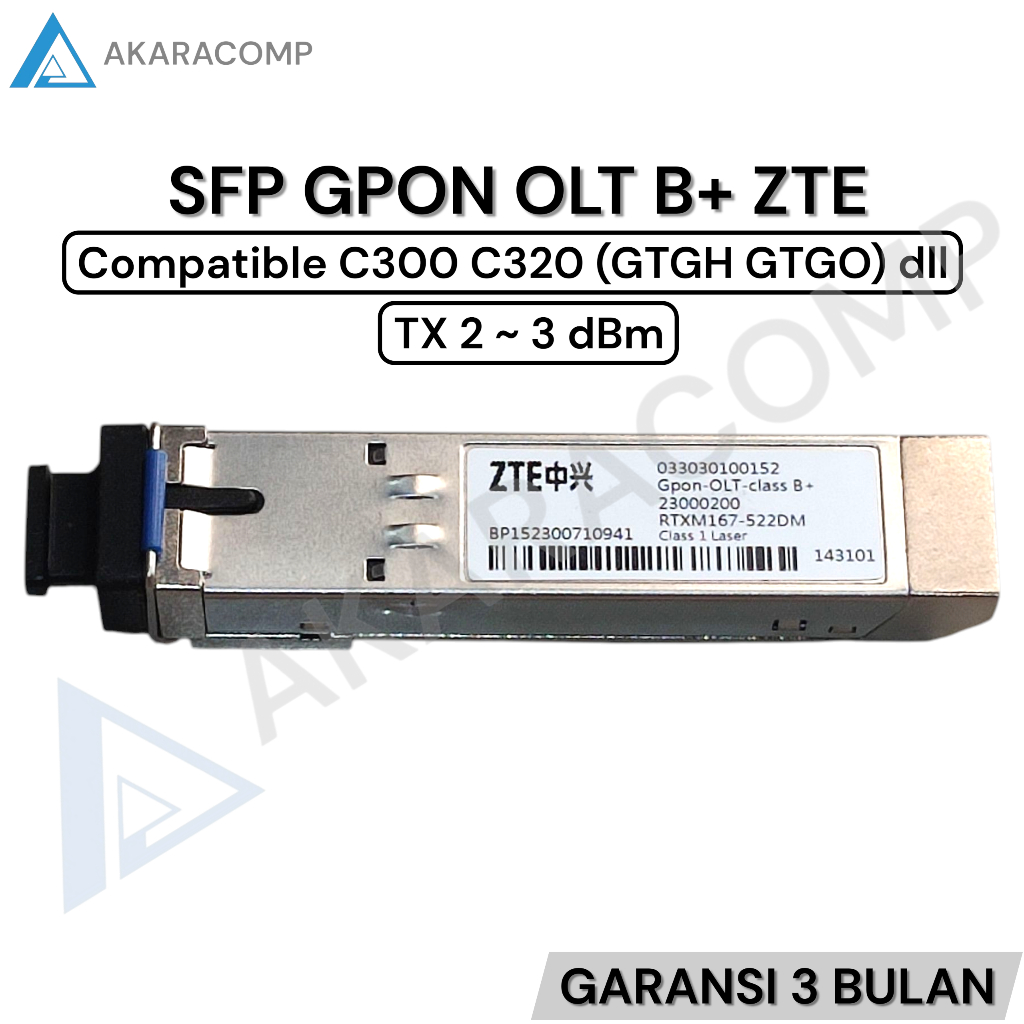 SFP  ZTE B+ MODULE GPON OLT
