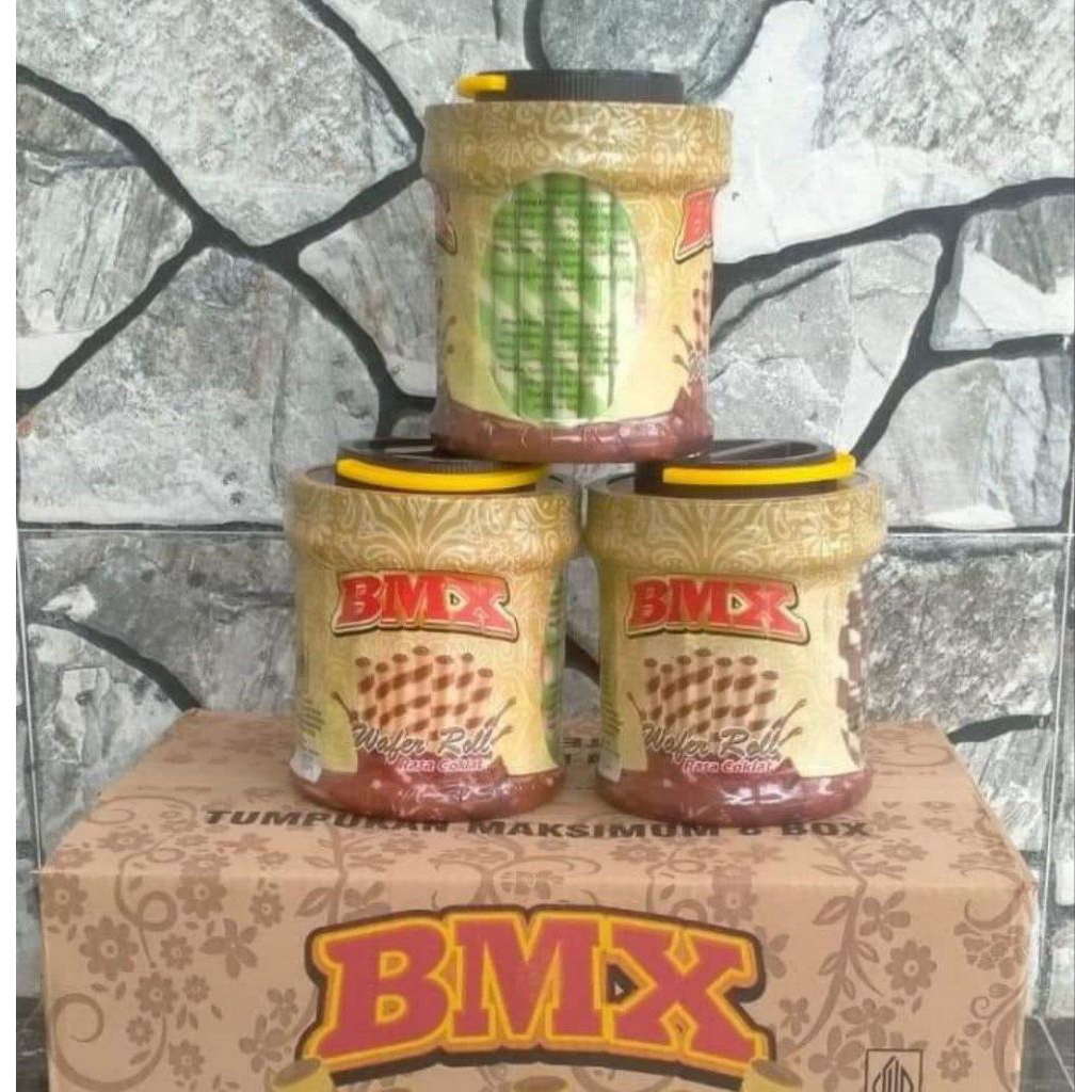 BMX astor warna warni kemasan toples