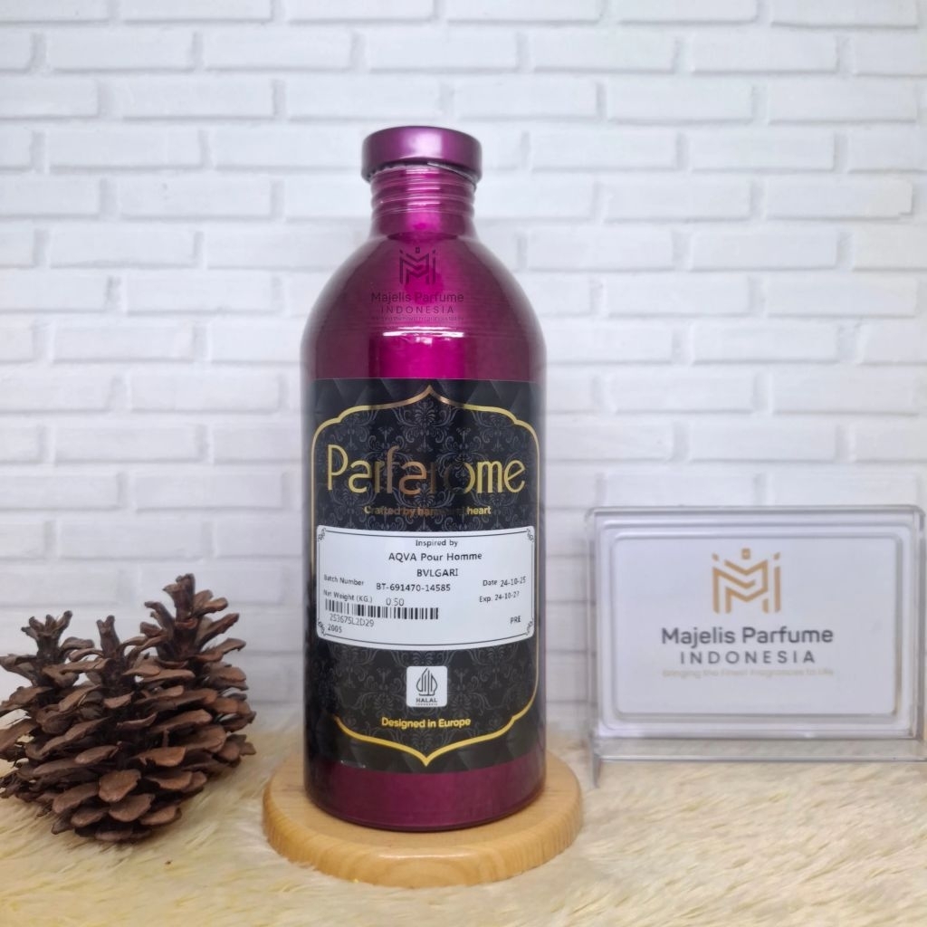 AQUA POUR HOMME BULGARI FOR MEN Inspired Of BULGARI By PARFAROME PREMIUM Segel 500gr