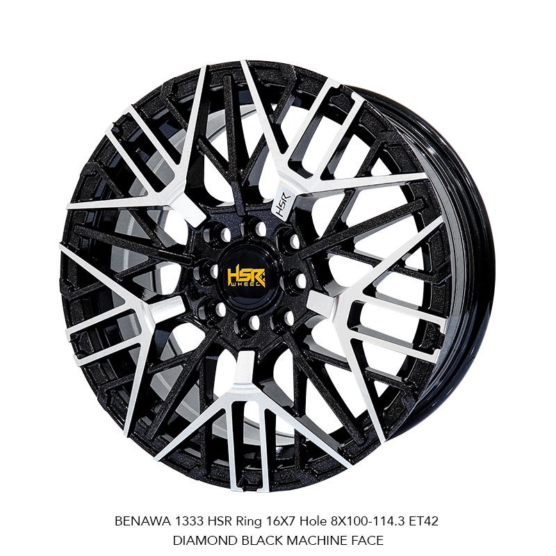 PELANG/VELG HSR BENAWA RING R16 UNTUK BRIO. CALYA. SIGRA. VIOS