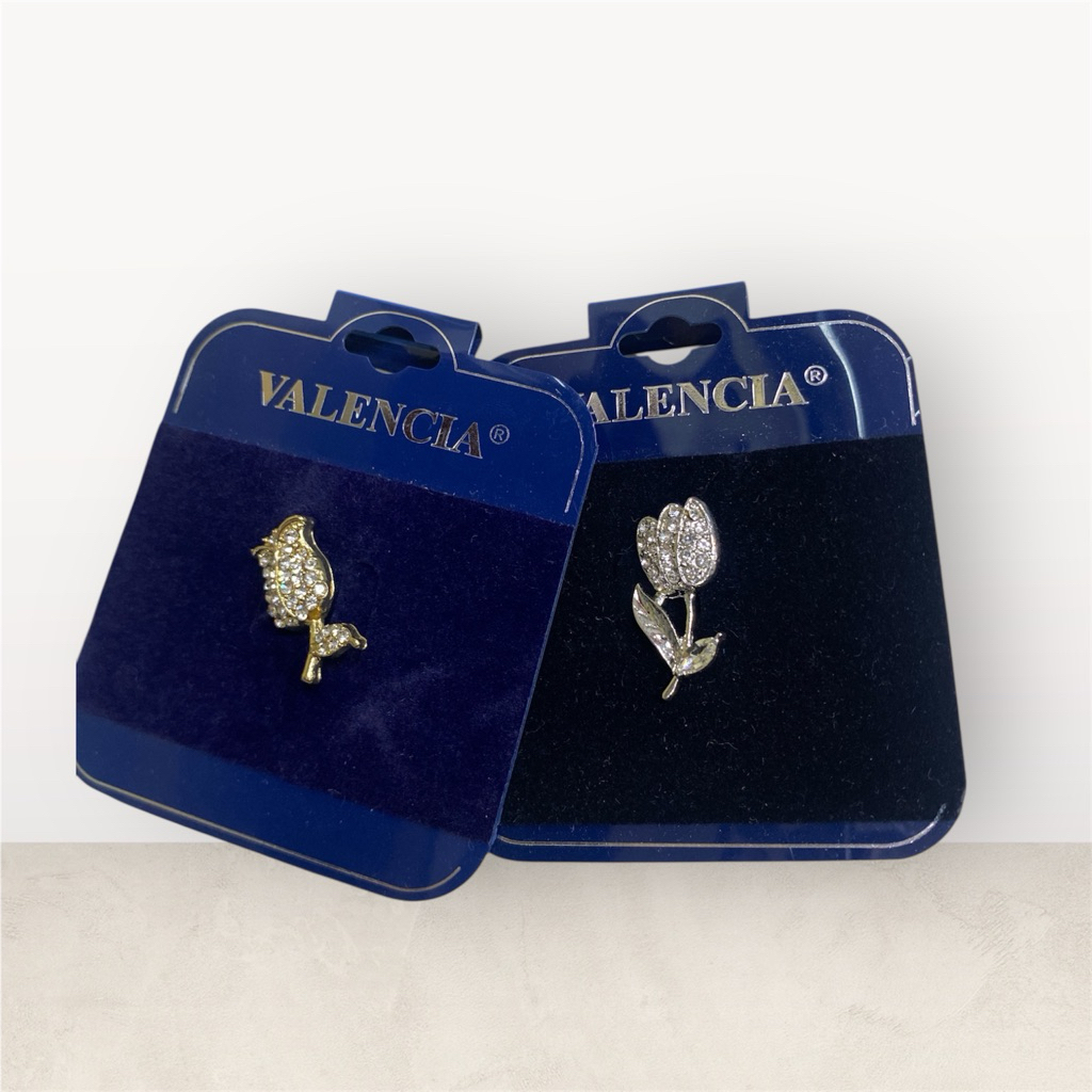 JEWELRY VALENCIA BROS/PIN HIJAB BUNGA TULIP