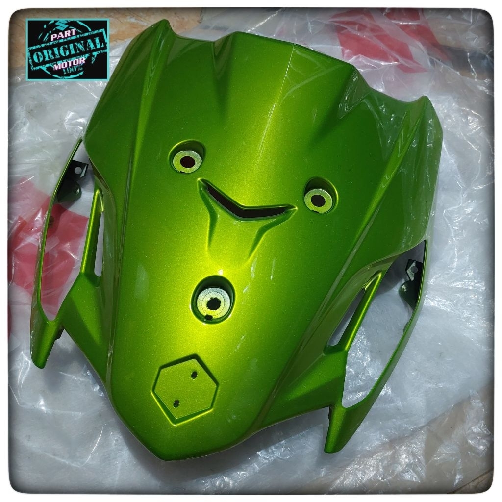 BODY ASLI TAMENG DASI DEPAN HIJAU IJO SMASH TITAN 115CC ORI SGP