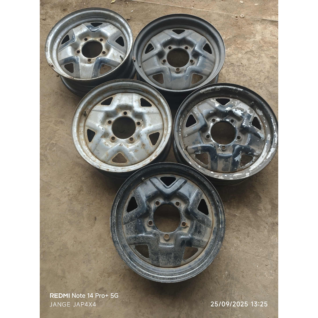 Velg kaleng jimny ja11 original japan