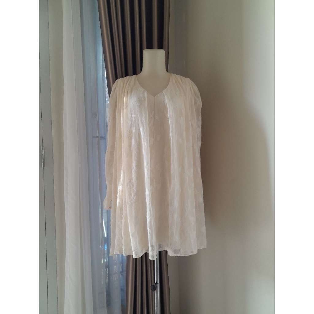 Mididress Sifon, Tunik, Blouse Sifon