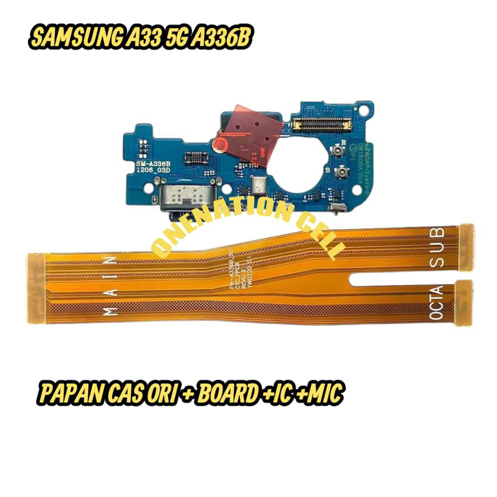PAPAN CAS PAPAN CHARGER SAMSUNG A33 5G A336B PAPAN KONEKTOR CAS KONEKTOR CHARGER SAMSUNG A33 5G A336