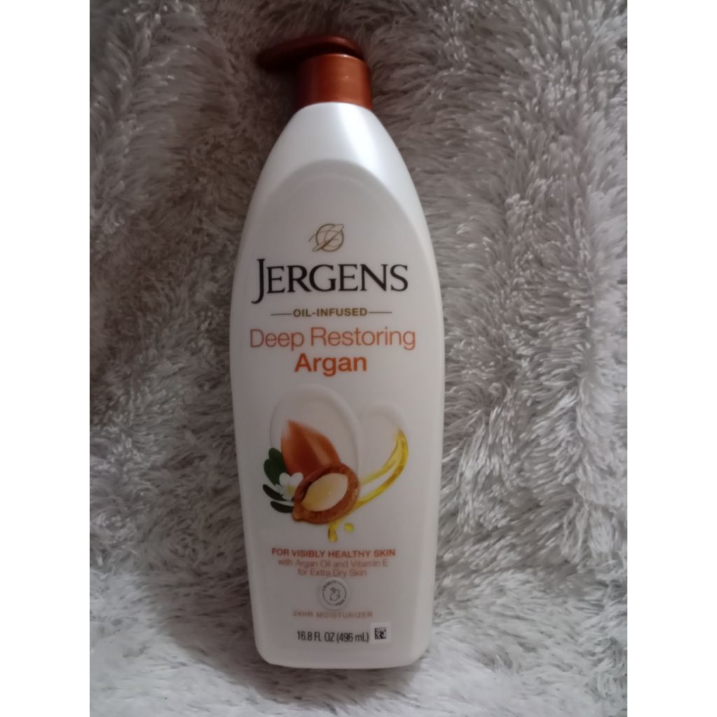 jergens deep restoring argan 496ml