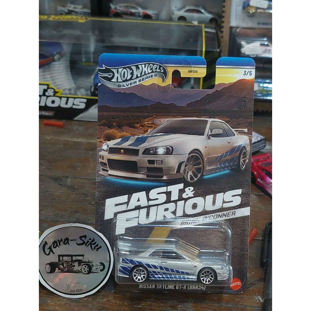 Hotwheels Nissan Skyline GT-R34 Brian O’Conner / Hot Wheels Nissan Skyline R34