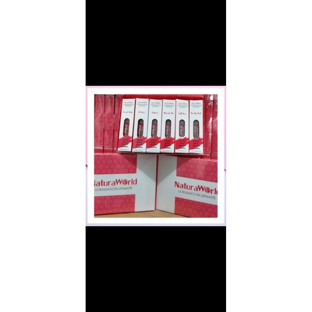 lipstik Natura word kemasan lama original 100%