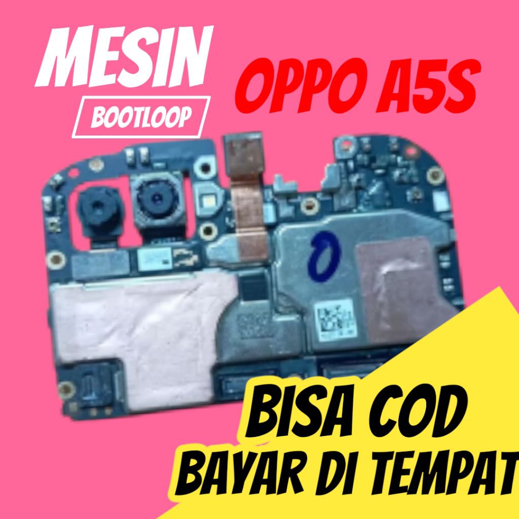 MESIN OPPO A5S BOOTLOP / STUCK DI LOGO