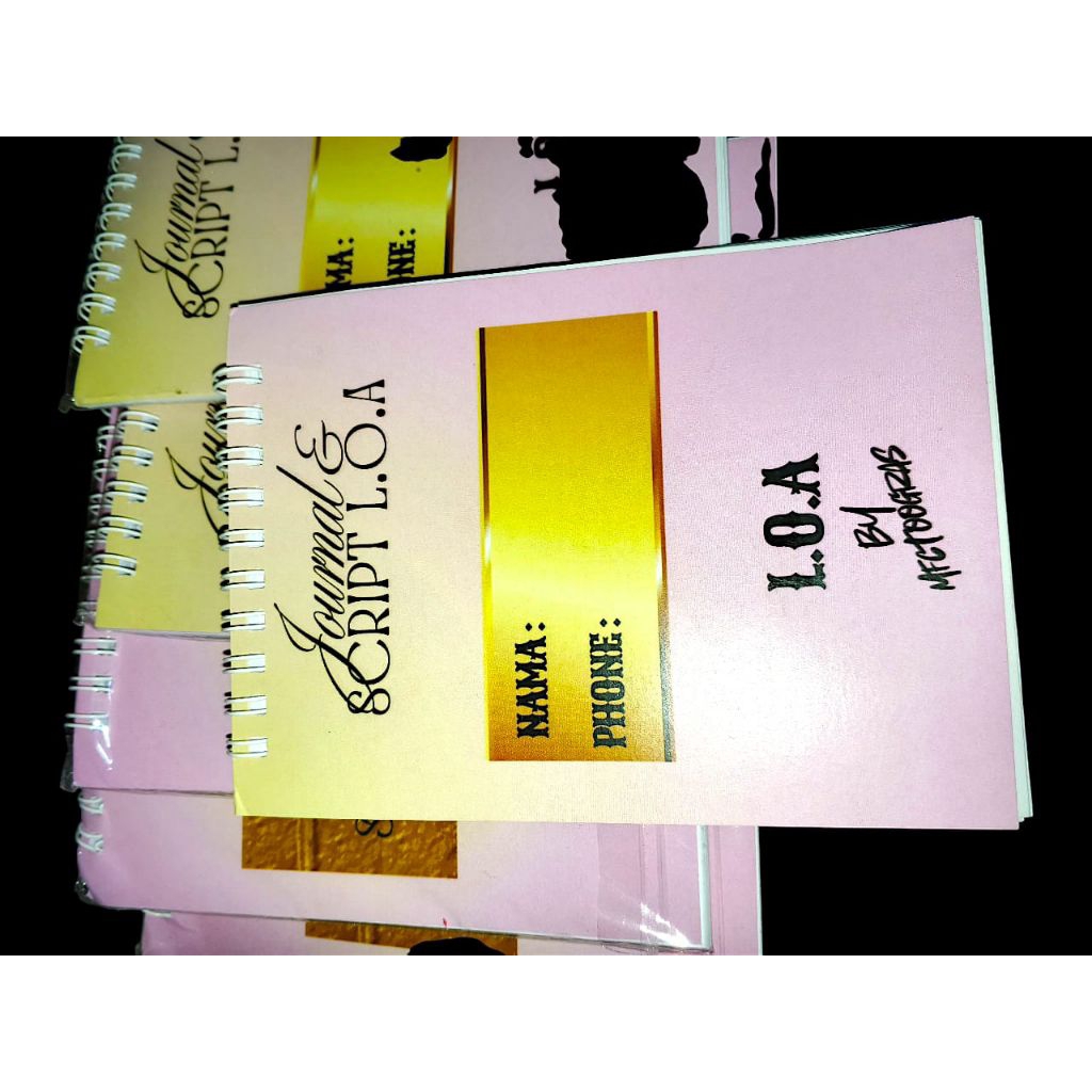 Mfctoogras Scripting Book Afirmasi LOA scrip manifestasi 8hari hidup menjadi lebih baik