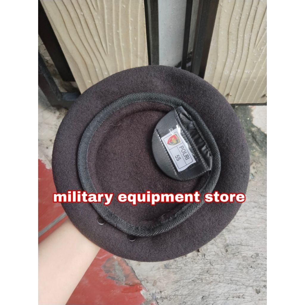 BARET COKLAT SABHARA ASLI JATAH PEMBAGIAN POLRI