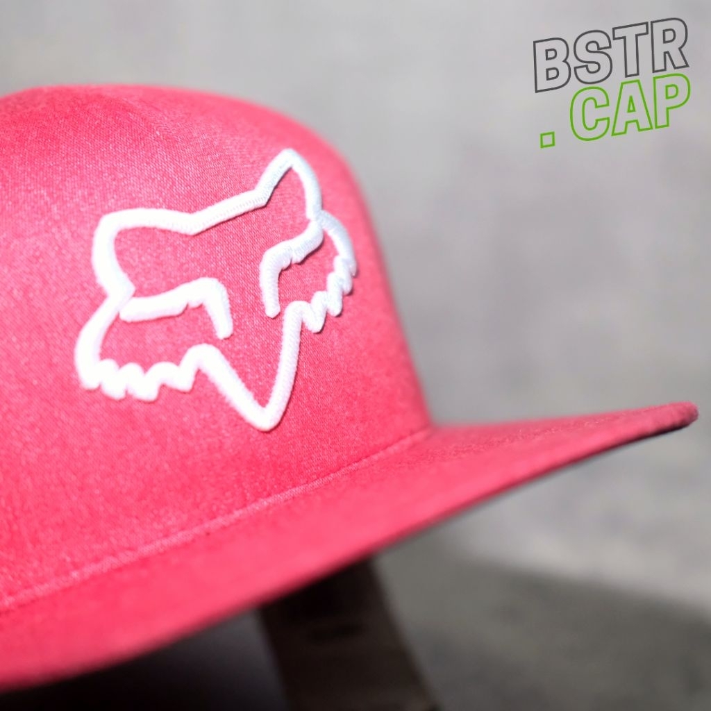 Topi snapback FOX ORIGINAL merah