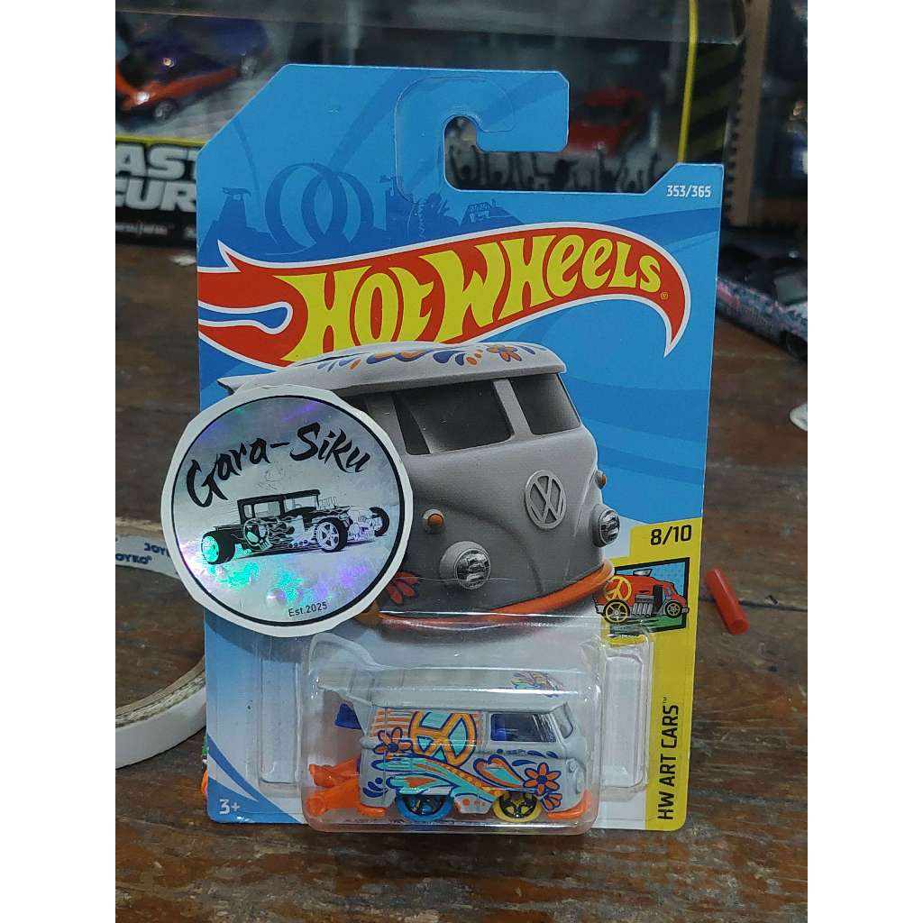 HOT WHEELS KOOL KOMBI HW ART CARS 2017