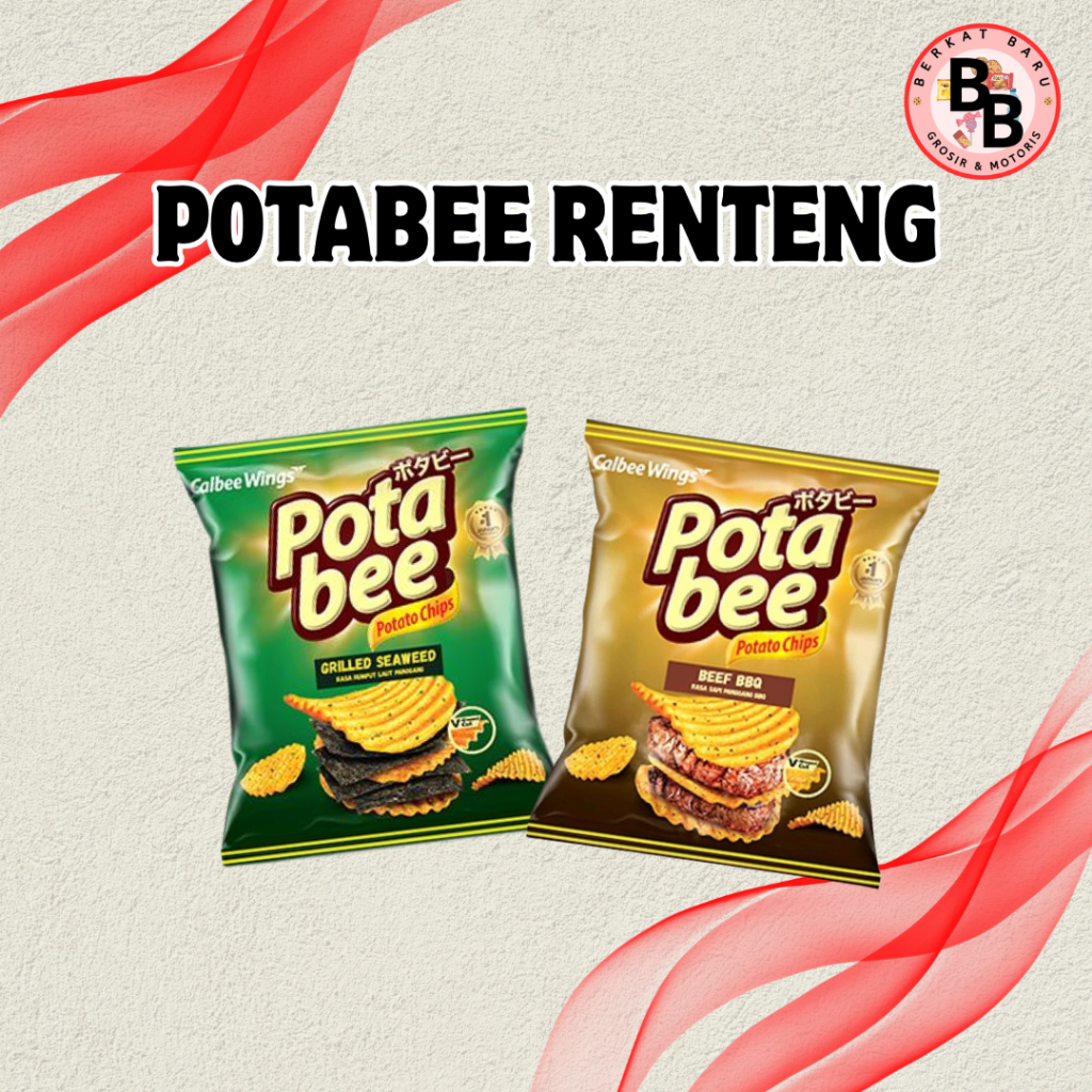 [BB SNACK] POTABEE POTATO CHIPS RENTENG 15gram