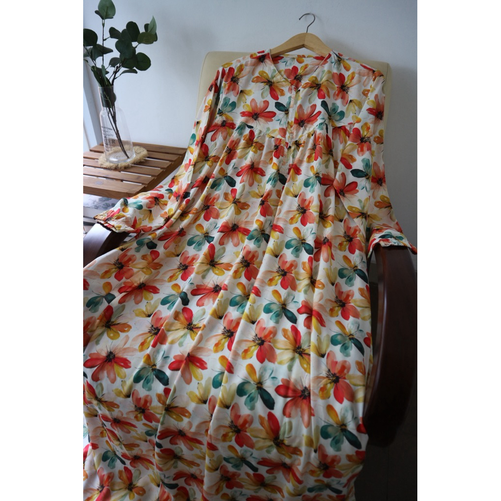 Gamis Katun rayon viscose