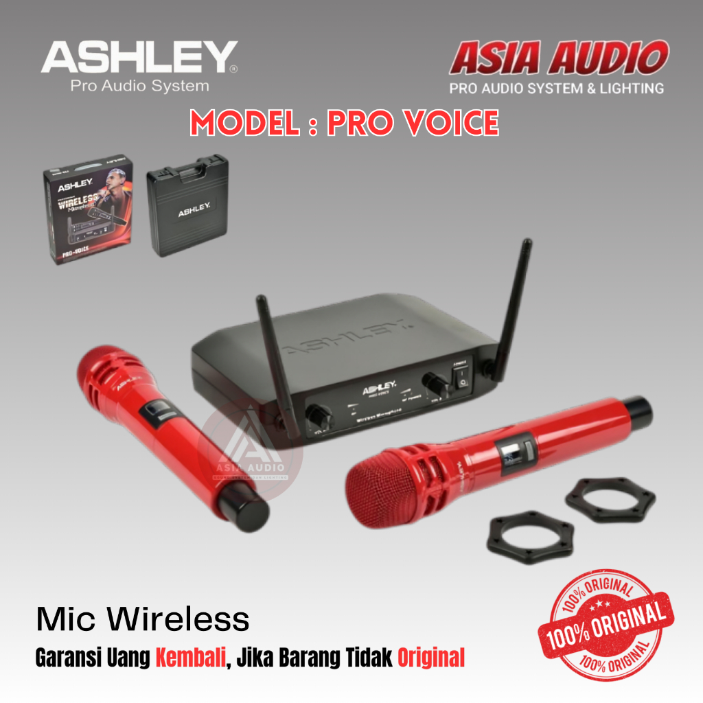 MIC WIRELESS ASHLEY PRO VOICE