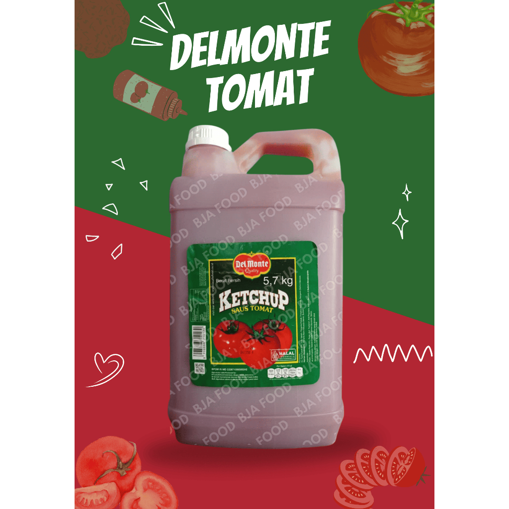 Delmonte saus Tomat 5,5 kg