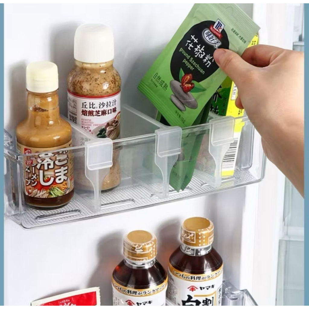 8 pcs Sekat pembatas Kulkas Sekat Rak Kulkas