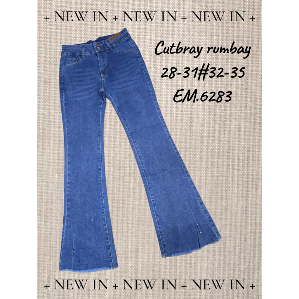 CELANA CUTBRAY WANITA MORE JEANS-KERENT JEANS