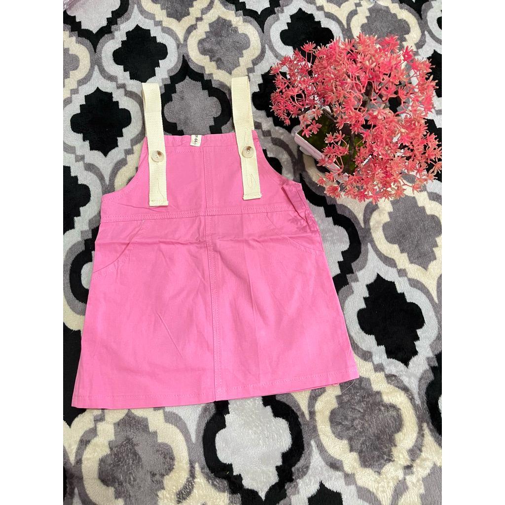 overall celana kodok rok anak perempuan