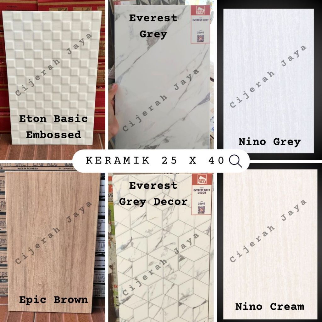KERAMIK KAMAR MANDI 25X40 KERAMIK DINDING DAPUR LANTAI WC 25X25