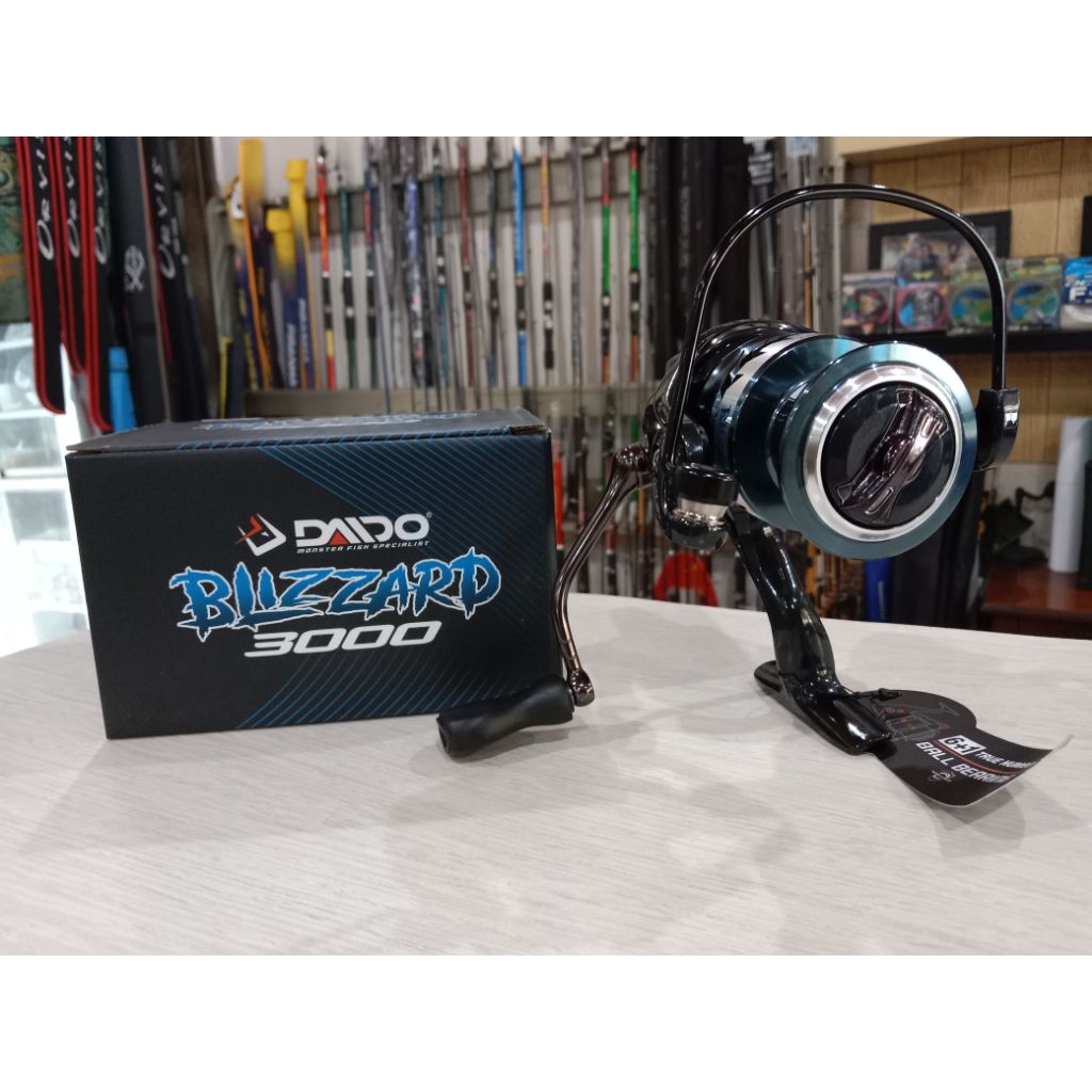 reel daido blizzard 3000 dan 6000