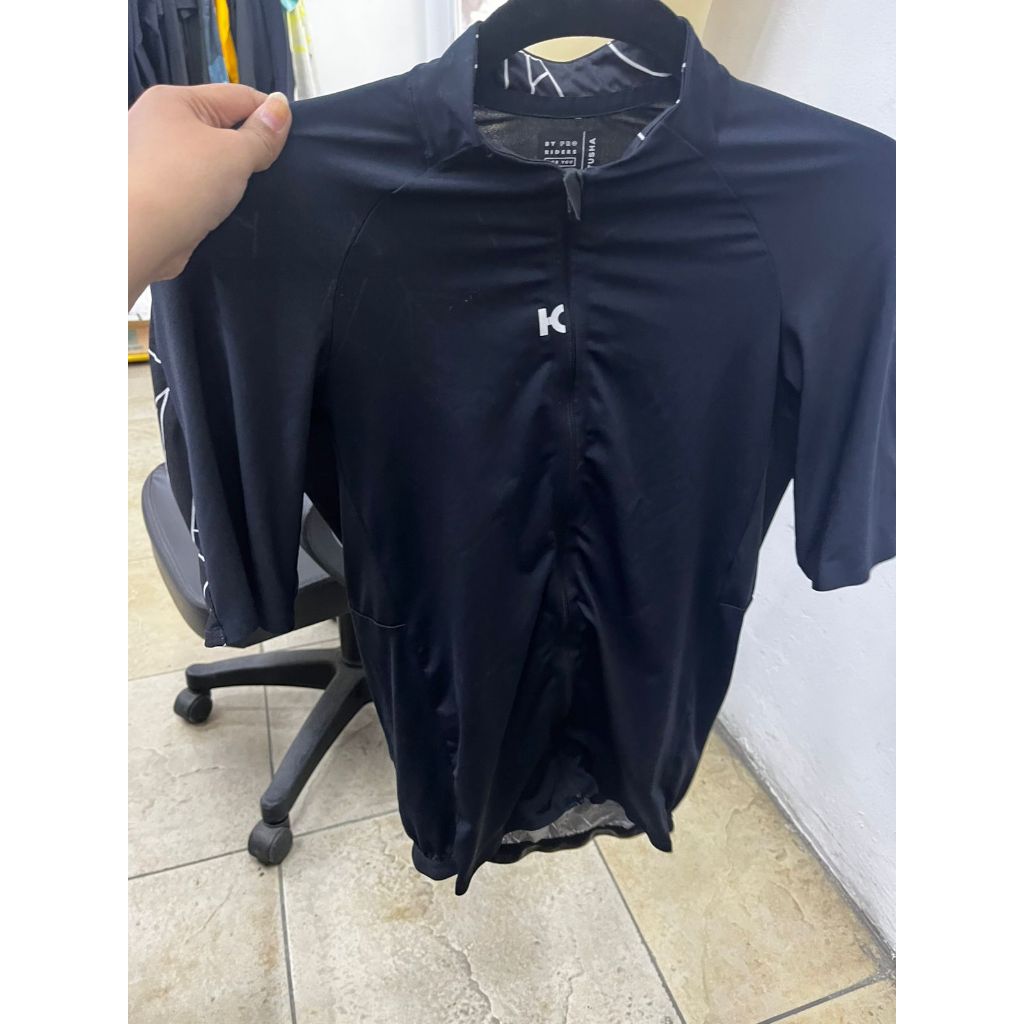 Preloved Baju Sepeda Cycling Jersey Katusha Masih Mulus Jarang Pakai Jual Murah - Black
