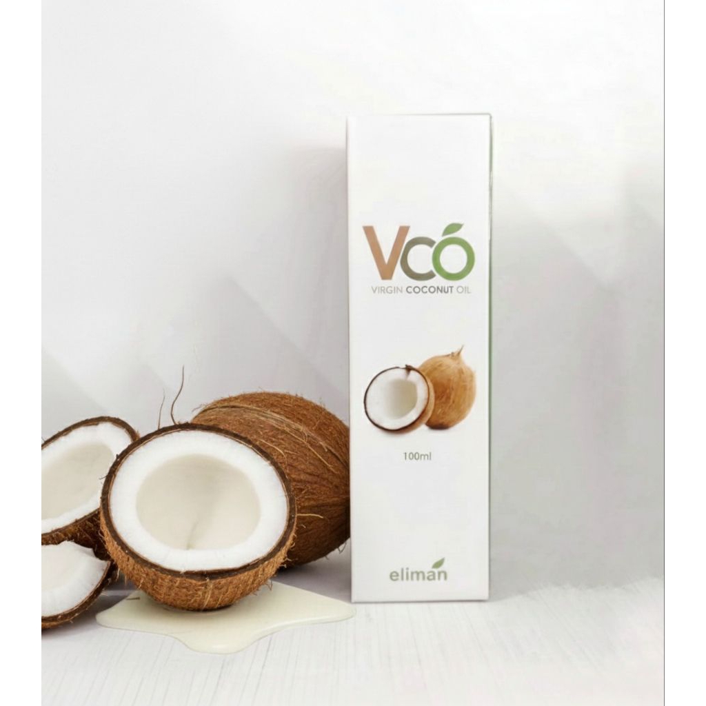 VCO Eliman adalah produk minyak kelapa murni Virgin Coconut Oil