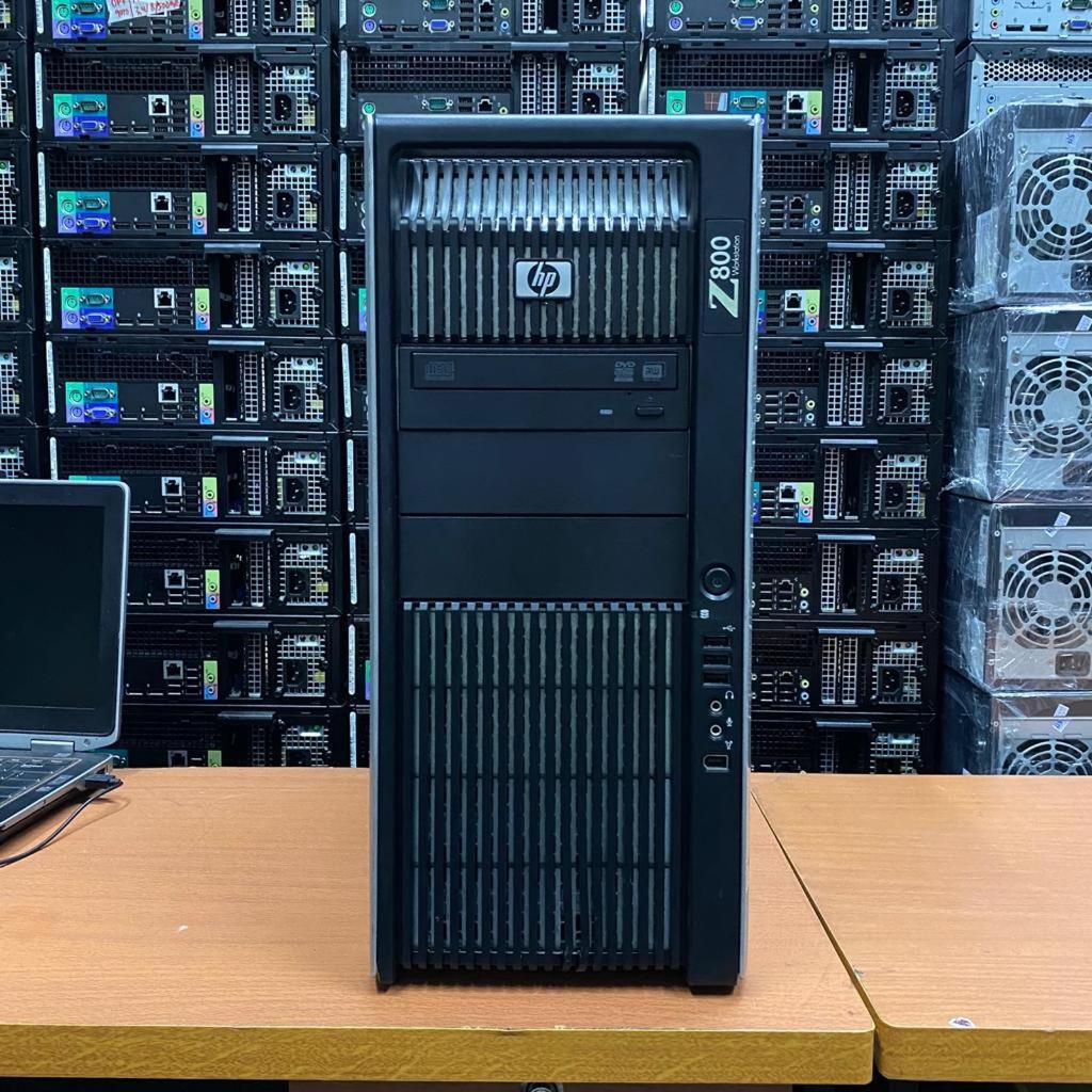 PC SERVER HP Z800 DUAL XEON X5650-2.67GHZ/32Gb/HDD 1Tb wins 10 pro ori [ Bergaransi }