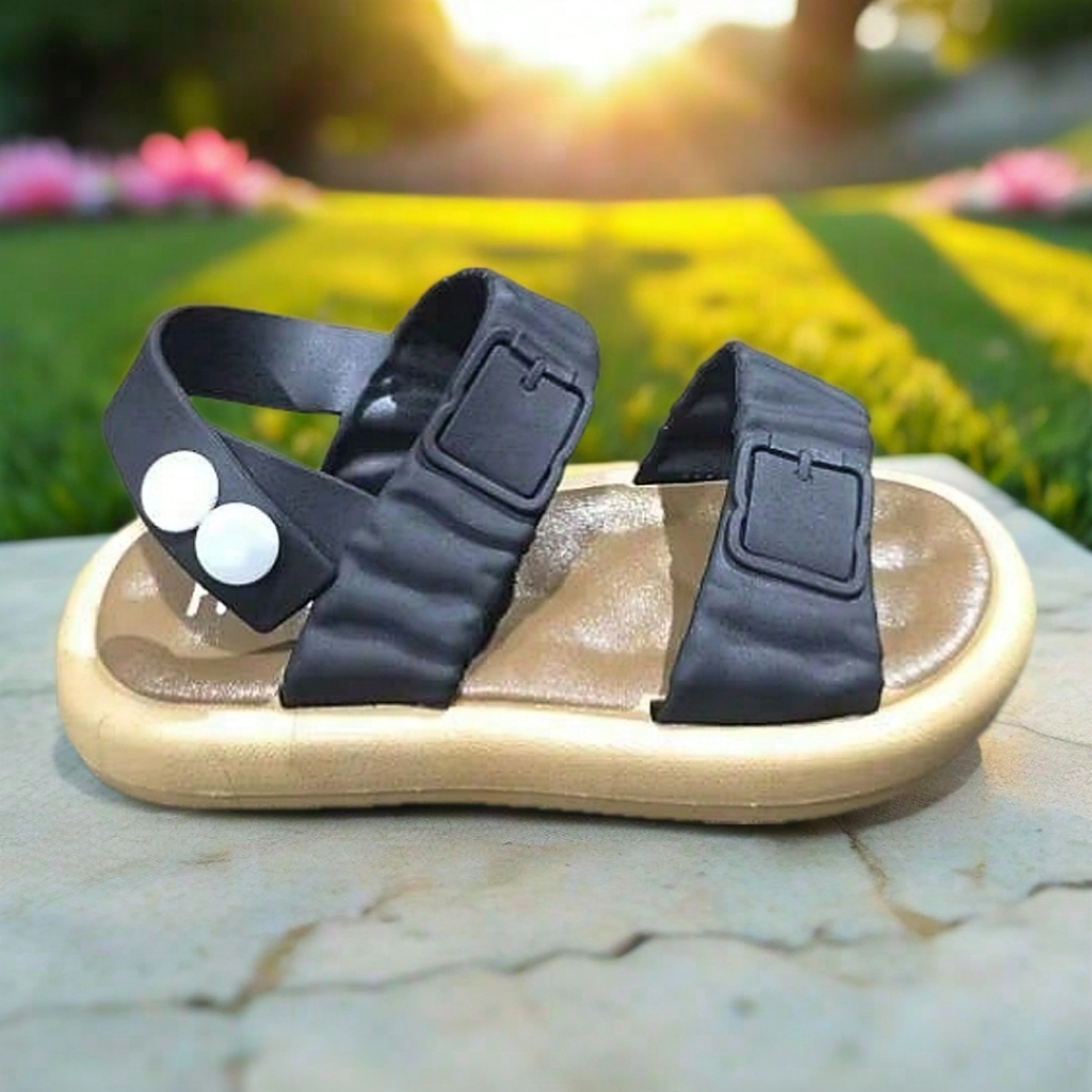 H.Y.S sandal tali anak anak perempuan teplek Sandal karet bertali buat anak perempuan