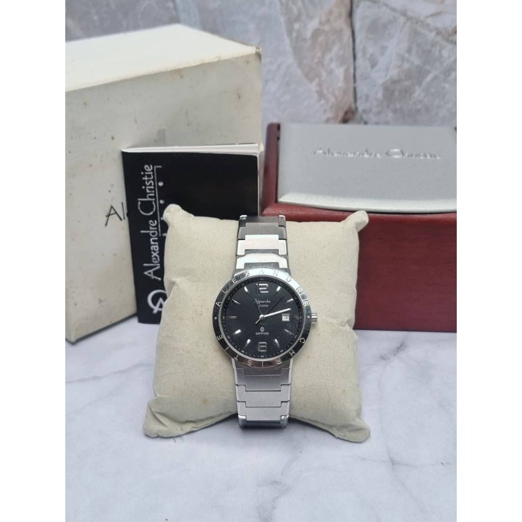 Jam Tangan Preloved/Bekas Alexandre Christie AC8313 Original
