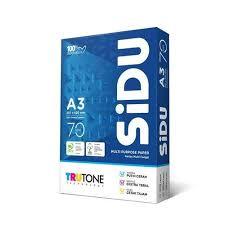 Sidu Kertas HVS 70gr A3 500 Lembar/Rim