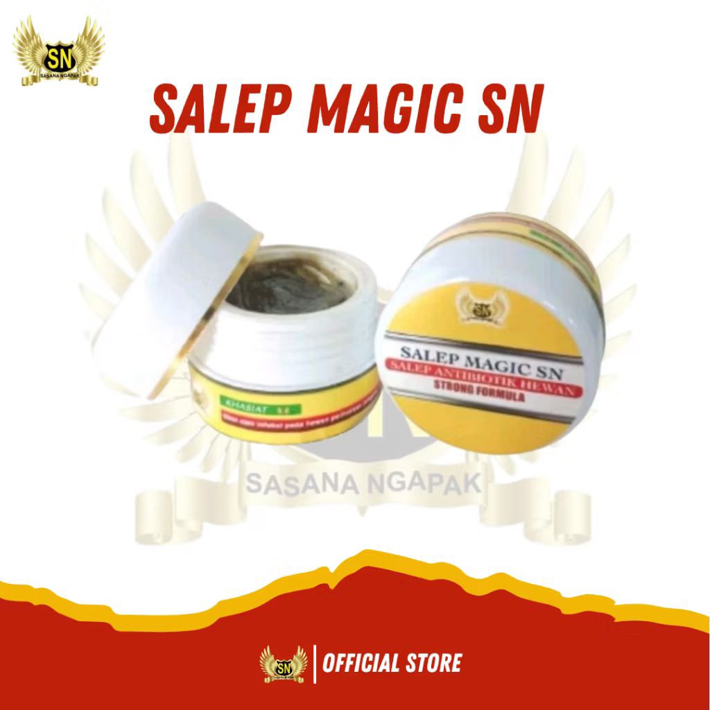 Salep Magic SN Antibiotik luka paska adu