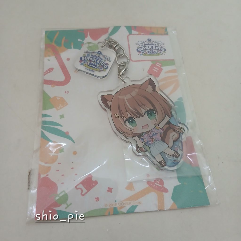 Hololive Indonesia Area15 ayund risu super expo 2024 mini chara acrylic keychain
