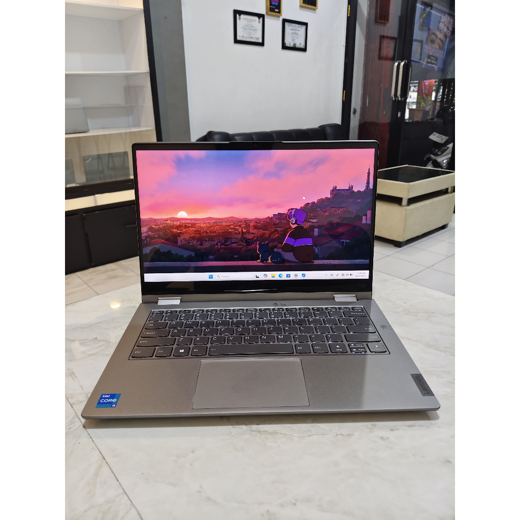 Laptop 2 IN1 Toiuchscreen Lenovo Thinkbook 14s Core i5-1135G7 RAM 8GB SSD 256GB Intel IRIS XE