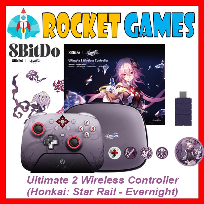 8BitDo Ultimate 2 Wireless Controller Honkai: Star Rail - Evernight Limited Edition