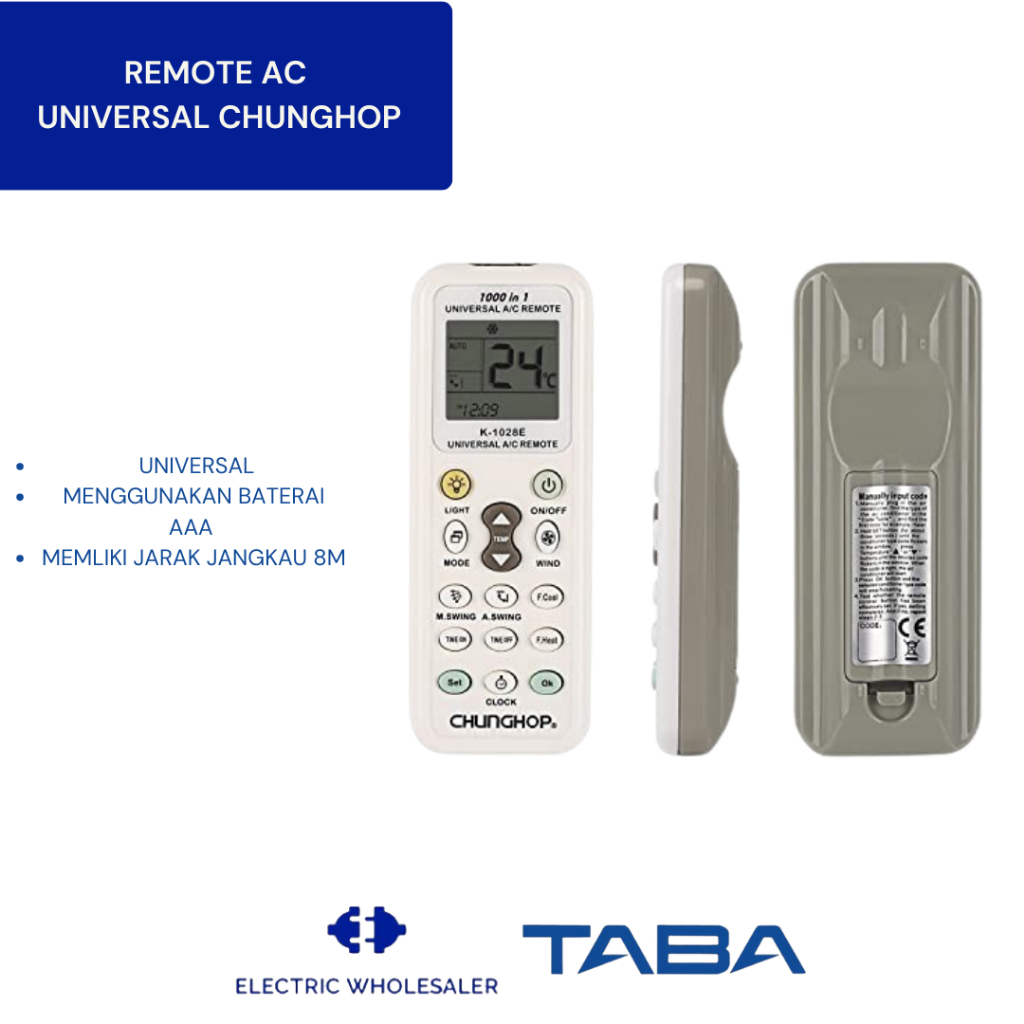 REMOTE AC / REMOTE TV / REMOTE STB