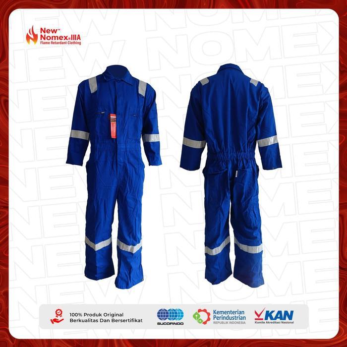 Wearpack Safety NOMEX IIIA Original Anti Api / Coverall Tahan Api Berkualitas
