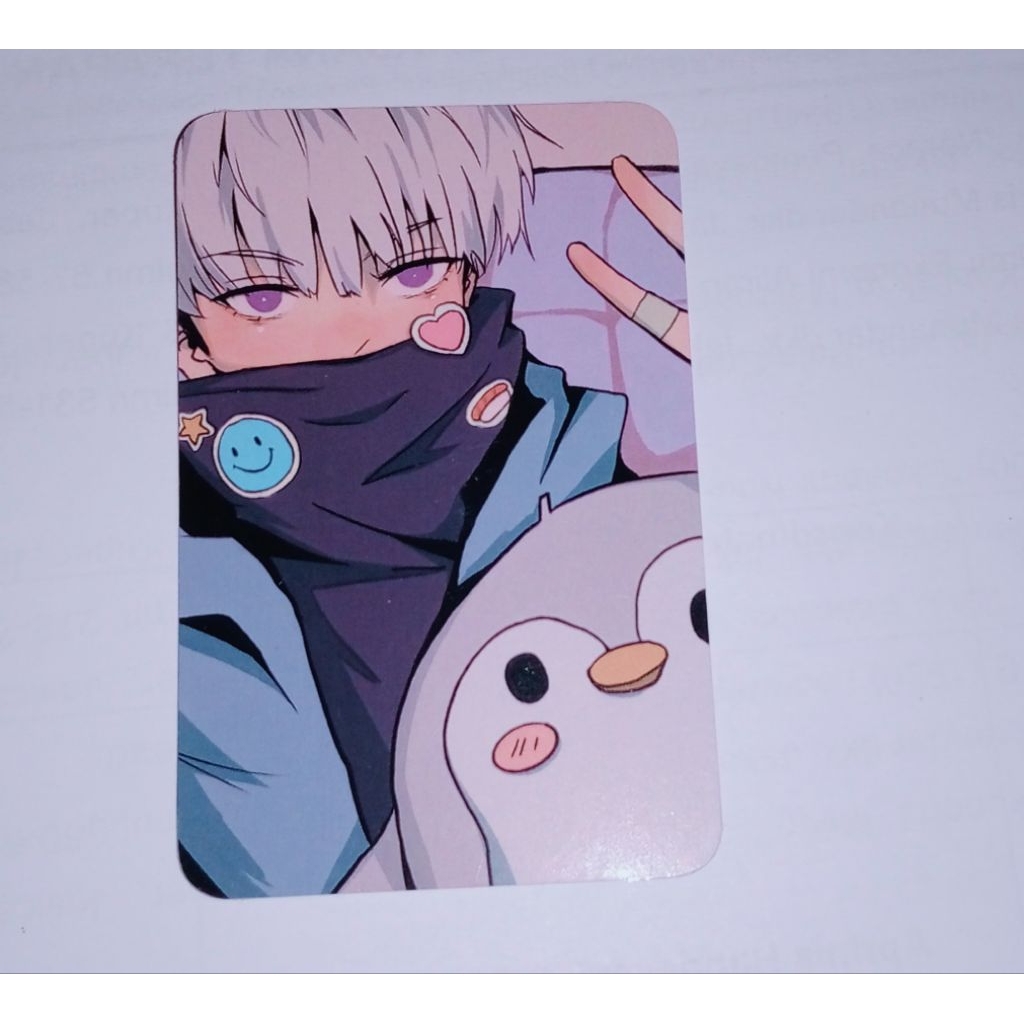WTS READY STOCK FANMERCH  PHOTOCARD PC BY 6BAJI INUMAKI BONEKA JUJUTSU KAISEN JJK